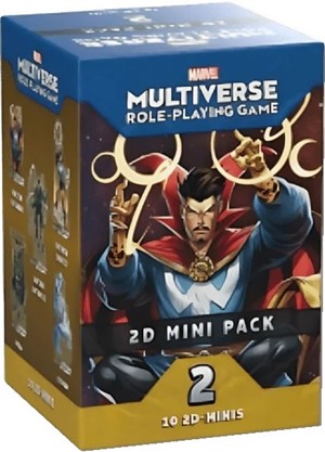 3!CMNRPMMV006 Marvel Multiverse RPG: 2D Mini Pack 2 published by CoolMiniOrNot