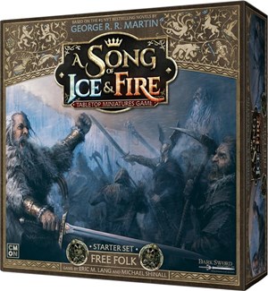 CMNSIF003 Song Of Ice And Fire Board Game: Free Folk Starter Set published by CoolMiniOrNot
