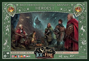 CMNSIF015 Song Of Ice And Fire Board Game: Brotherhood Without Banners Heroes 1 published by CoolMiniOrNot