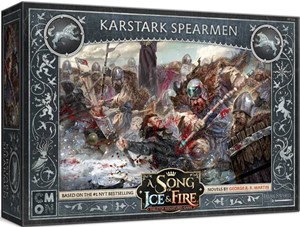 CMNSIF114 Song Of Ice And Fire Board Game: House Karstark Spearmen published by CoolMiniOrNot