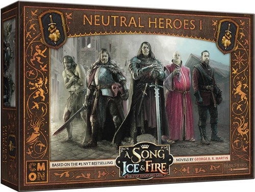 CMNSIF1505 Song Of Ice And Fire Board Game: Neutral Heroes 1 Expansion published by CoolMiniOrNot