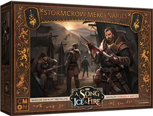 2!CMNSIF1511 Song Of Ice And Fire Board Game: Neutral Stormcrow Mercenaries Expansion published by CoolMiniOrNot