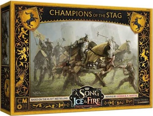 CMNSIF1804 Song Of Ice And Fire Board Game: Baratheon Champions Of The Stag Expansion published by CoolMiniOrNot