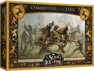 2!CMNSIF1804 Song Of Ice And Fire Board Game: Baratheon Champions Of The Stag Expansion published by CoolMiniOrNot