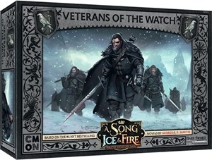 CMNSIF303 Song Of Ice And Fire Board Game: Night's Watch Veterans Of The Watch Expansion published by CoolMiniOrNot