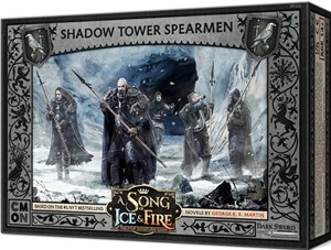 CMNSIF313 Song Of Ice And Fire Board Game: Shadow Tower Spearmen Expansion published by CoolMiniOrNot