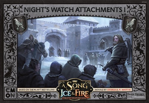 CMNSIF316 Song Of Ice And Fire Board Game: Night's Watch Attachments Expansion published by CoolMiniOrNot