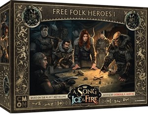 CMNSIF409 Song Of Ice And Fire Board Game: Free Folk Heroes Box 1 Expansion published by CoolMiniOrNot