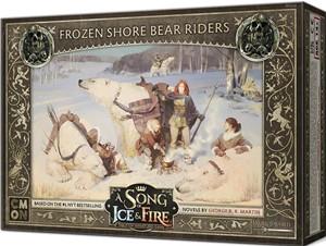 CMNSIF414 Song Of Ice And Fire Board Game: Free Folk Frozen Shore Bear Riders Expansion published by CoolMiniOrNot