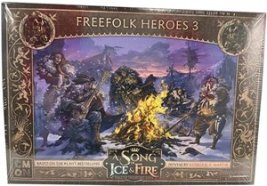 CMNSIF415 Song Of Ice And Fire Board Game: Free Folk Heroes 3 Expansion published by CoolMiniOrNot