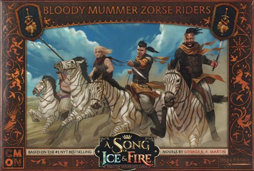 CMNSIF509 Song Of Ice And Fire Board Game: Bloody Mummer Zorse Riders Expansion published by CoolMiniOrNot