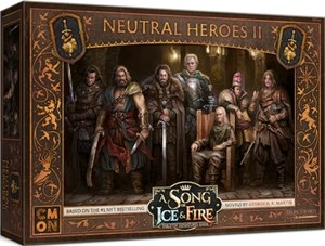 CMNSIF510 Song Of Ice And Fire Board Game: Neutral Heroes Box 2 Expansion published by CoolMiniOrNot