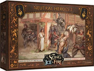 2!CMNSIF515 Song Of Ice And Fire Board Game: Neutral Heroes Box 3 Expansion published by CoolMiniOrNot