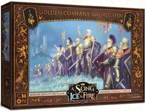 CMNSIF516 Song Of Ice And Fire Board Game: Golden Company Swordsmen Expansion published by CoolMiniOrNot