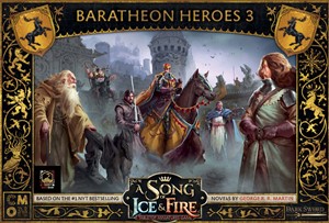 CMNSIF815 Song Of Ice And Fire Board Game: Baratheon Heroes 3: Highgarden Pikemen published by CoolMiniOrNot