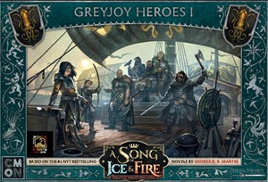 CMNSIF909 Song Of Ice And Fire Board Game: Greyjoy Heroes #1 Expansion published by CoolMiniOrNot