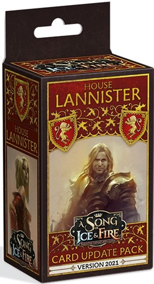 CMNSIFFP2 Song Of Ice And Fire Board Game: Lannister Faction Pack published by CoolMiniOrNot