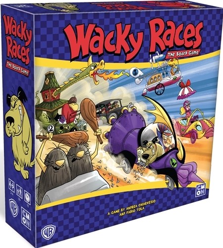 CMNWRA001 Wacky Races Board Game published by CoolMiniOrNot