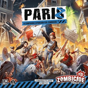 CMNZCD016 Zombicide Board Game: 2nd Edition Pariz Expansion published by CoolMiniOrNot