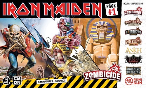 CMNZCDPR113 Zombicide Board Game: 2nd Edition Iron Maiden Pack #1 published by CoolMiniOrNot