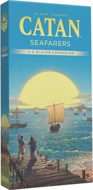 2!CN3084 Catan Board Game: 6th Edition Seafarers 5-6 Player Expansion published by Catan Studios