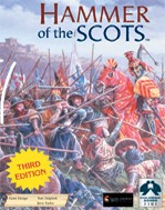 COL3161 Hammer Of The Scots 3rd Edition published by Columbia Games