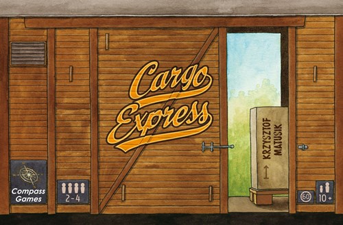 COM2002 Cargo Express Board Game published by Compass Games