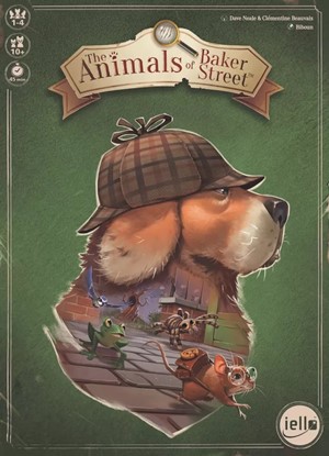 2!CSGANIMALSBAKER Animals Of Baker Street Board Game published by Iello