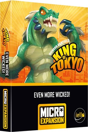 2!CSGKOTWICKED King of Tokyo Board Game: Even More Wicked! Micro Expansion published by Iello