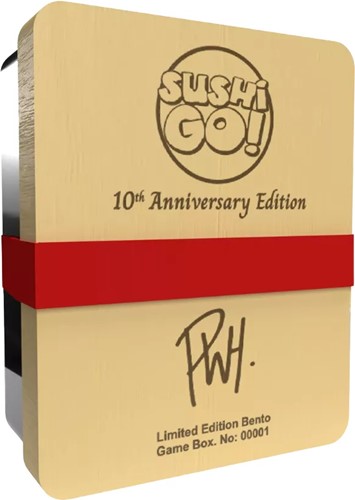 CSGSUSHI10 Sushi Go Card Game: 10th Anniversary Limited Edition published by Gamewright