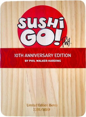 3!CSGSUSHI10 Sushi Go Card Game: 10th Anniversary Limited Edition published by Gamewright