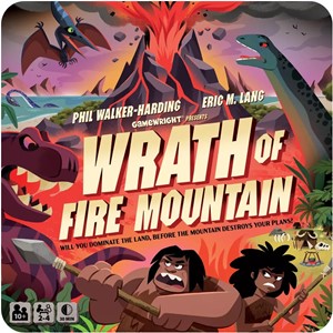 CSGWRATH Wrath Of Fire Mountain Board Game published by Gamewright