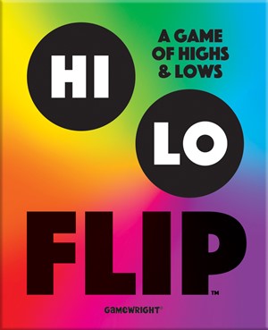 CSP0118 Hi Lo Flip Card Game published by Gamewright