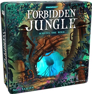 2!CSPFORJ Forbidden Jungle: Board Game published by Gamewright