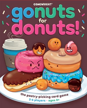 CSPGNFD Go Nuts For Donuts Card Game published by Gamewright