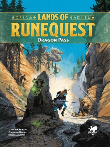 CT4037H RuneQuest RPG: Dragon Pass published by Chaosium