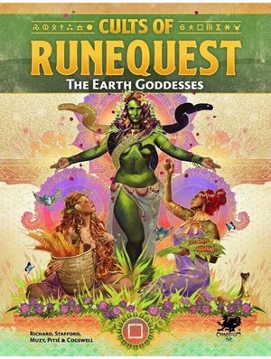 2!CT4044H RuneQuest RPG: Cults Of RuneQuest: The Earth Goddesses published by Chaosium
