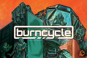 2!CTGBRNGAME001 Burncycle Board Game published by Chip Theory Games