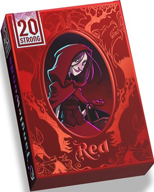2!CTGSTRADD004 20 Strong Board Game: Tanglewoods: Red Deck published by Chip Theory Games