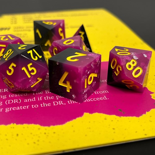 CTKPID02 Punk Is Dead RPG: Official Dice Set published by Critical Kit