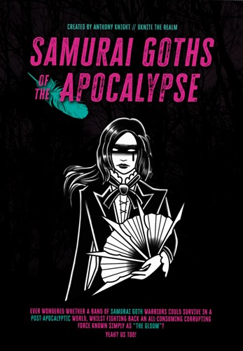 CTKSG001 Samurai Goths of the Apocalypse RPG published by Critical Kit