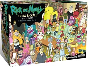 CZE02174 Total Rickall Rick And Morty Cooperative Card Game published by Cryptozoic Entertainment