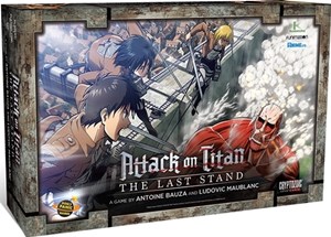 CZE02184 Attack On Titan Board Game: The Last Stand published by Cryptozoic Entertainment