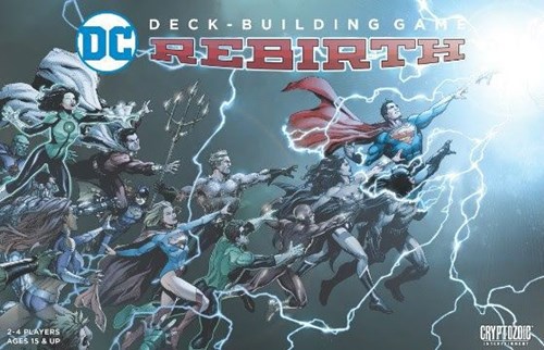 CZE02706 DC Comics Deck Building Card Game: Rebirth (Reprint) published by Cryptozoic Entertainment