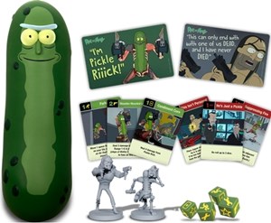 CZE02708 Rick And Morty The Pickle Rick Game published by Cryptozoic Entertainment