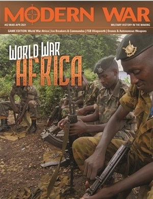 2!DCGMW52 Modern War Magazine #52: World War Africa: The Congo 1998-2001 published by Decision Games