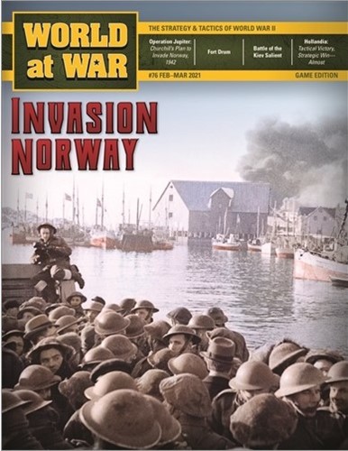 DCGWAW76 World At War Magazine #76: Operation Jupiter: Churchill's Plan To Invade Norway 1942 published by Decision Games