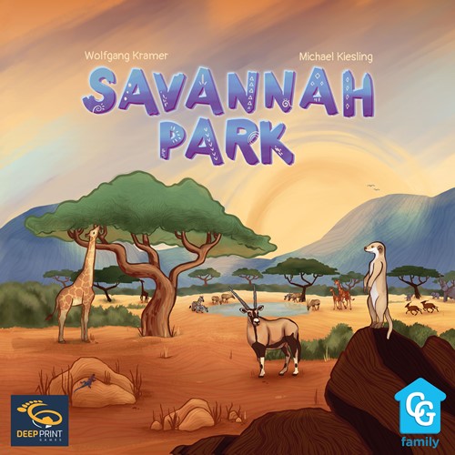 DEPSAP001 Savannah Park Board Game published by Deep Print Games