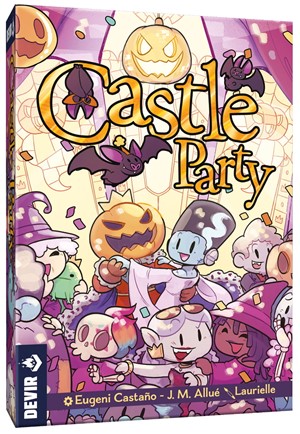 2!DEVBGCASTLE Castle Party Board Game published by Devir