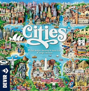 2!DEVBGCITEN Cities Board Game published by Devir Games